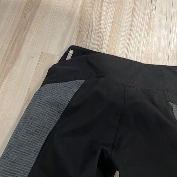 Zella black leggings sheer panel small - Picture 7 of 7